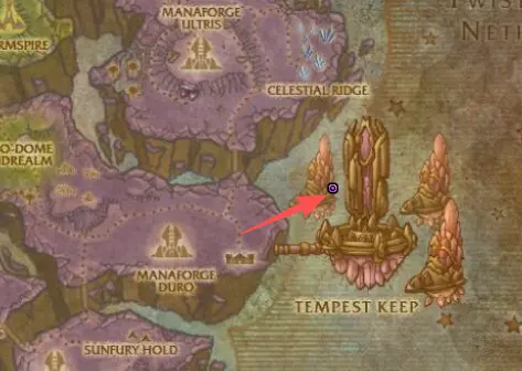 TBC Anniversary The Arcatraz Dungeon locations